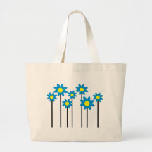Coloured flowers bag