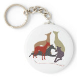 coloured greyhounds keychains