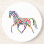 Coloured Horse Coaster