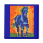 Coloured Horse Magnets