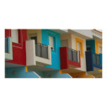coloured houses photo cards