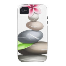 Coloured pebbles iPhone 4/4S case