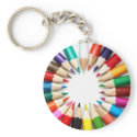 Coloured Pencil Keychain