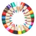 Coloured Pencil Stickers