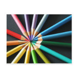 Coloured Pencils - Postcard