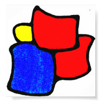 Coloured Squares posters