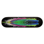 Coloured Trilobite Abstract Art Skateboard