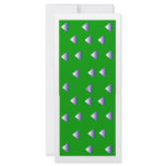 Colourful Abstract Art Book mark Rack Card Design