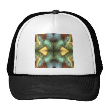colourful abstract art scene mystical trucker hat
