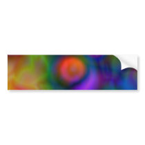 Colourful abstract design (1) bumper sticker