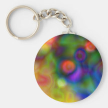 Colourful abstract design (1) keychains
