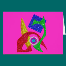 Colourful Abstract  Design cards