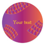 Colourful Abstract Design stickers