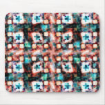 Colourful Abstract Pattern Mouse Pads