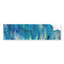 Colourful  Abstract Peacock Art