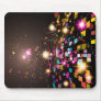 Colourful Abstract Space Mouse Pads