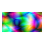 Colourful Abstraction Photo Card