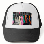 Colourful Acoustic Guitars Baseball Trucker Hat