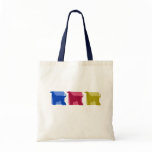 Colourful Afghan Hound Silhouettes Tote Bag