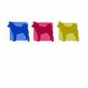 Colourful Akita Silhouettes Child's T-Shirt