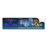 Colourful and Exciting Dubai bumper stickers