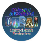 Colourful and Exciting Dubai stickers