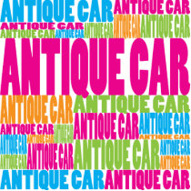 Colourful Antique Car