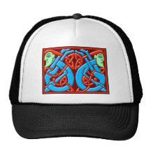 Colourful Antique Celtic Art Tees and Gifts Trucker Hat