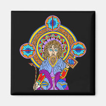 Colourful Antique Celtic Art Tees and Gifts Refrigerator Magnets