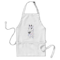 Colourful Arabian Horse Head Apron