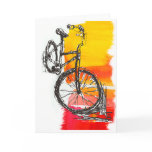 Colourful Artistic Bike Designs cards