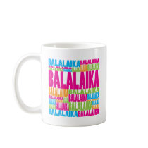 Colourful Balalaika Coffee Mug