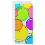 colourful balloons dancing in the air