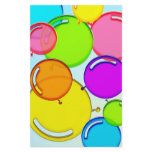 colourful balloons dancing in the air