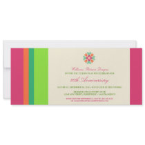 Colourful Bands Corporate Event Invitation (fuchsi