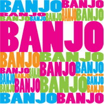 Colourful Banjo