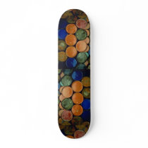 Colourful Barrels Skate Deck