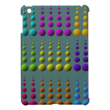 Colourful bead pattern iPad Mini case.