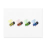 Colourful Bees Post Card