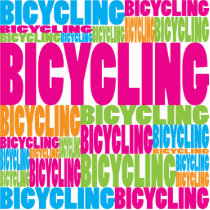 Colourful Bicycling