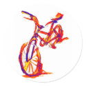 Colourful Bike Designs stickers