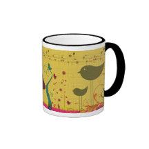 Colourful Bird Mug