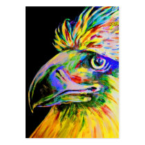 Colourful Birds Head and Beak Business Card