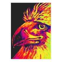 Colourful Birds Head and Beak, Yellows and Reds