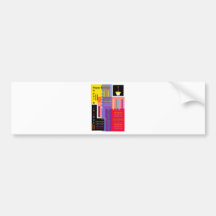 Colourful Birthday Bumper Sticker