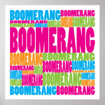 Colourful Boomerang