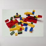 Colourful building blocks for kids posters
