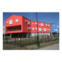 Colourful building