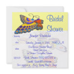 Colourful Butterfly Bridal Shower invitations