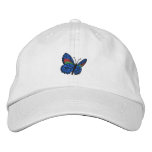 Colourful Butterfly Embroidered Cap embroidered hats